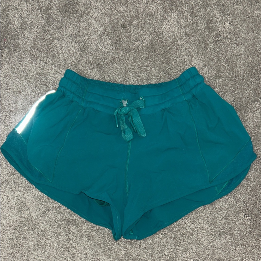 Teal Women's Lululemon Shorts